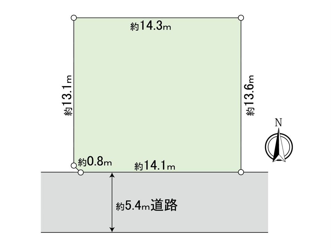 198.33 sqm Land for Sale in Kunitachi, Tokyo - No Building Conditions - Thumbnail 3