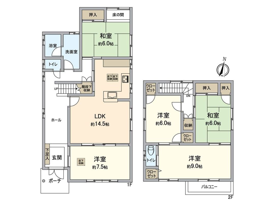 5LDK Detached House for Sale in Kasugai, Aichi - Thumbnail 3