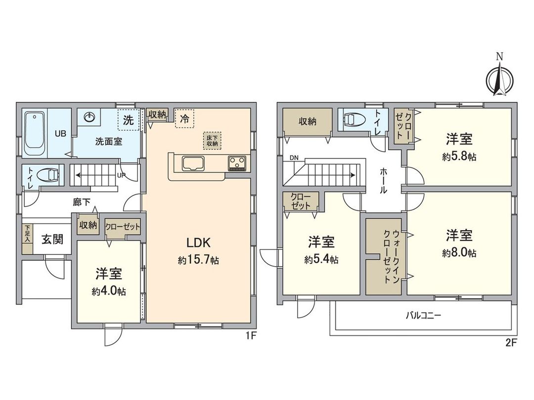 New 4LDK House in Ichinomiya, Aichi - Corner Lot, Long-Term Excellent Housing - Thumbnail 3