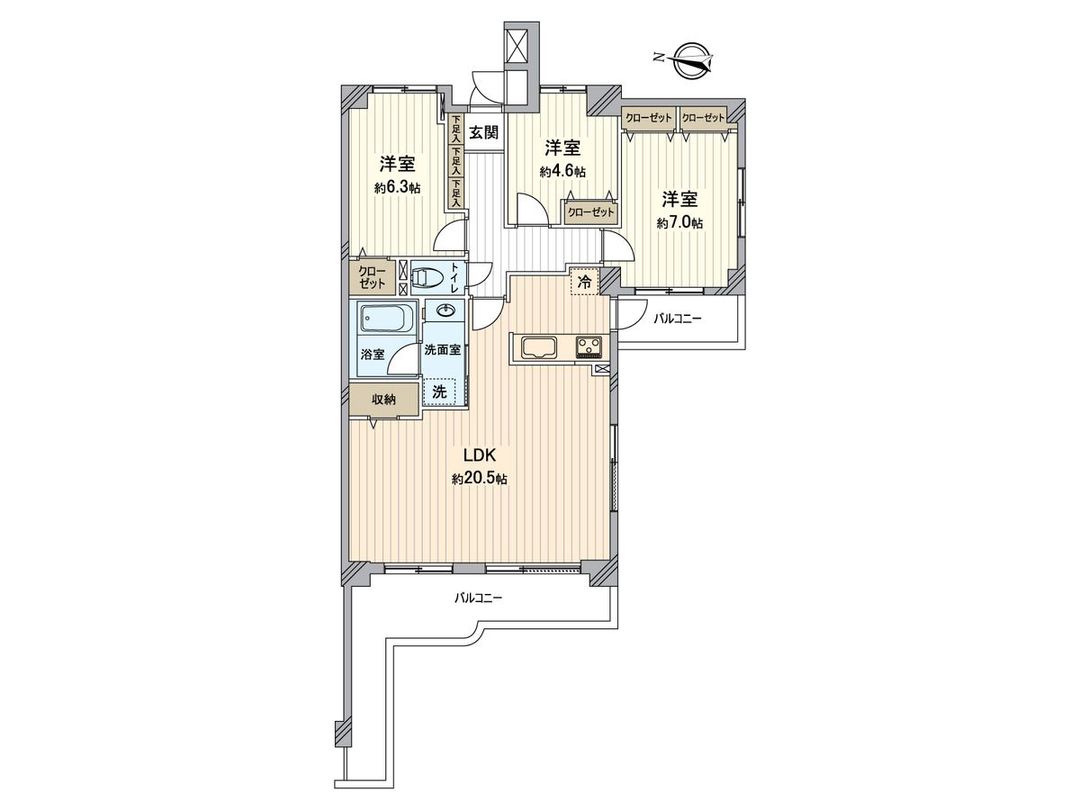 Renovated 3LDK Apartment with Ocean View in Zushi, Kanagawa - Thumbnail 3
