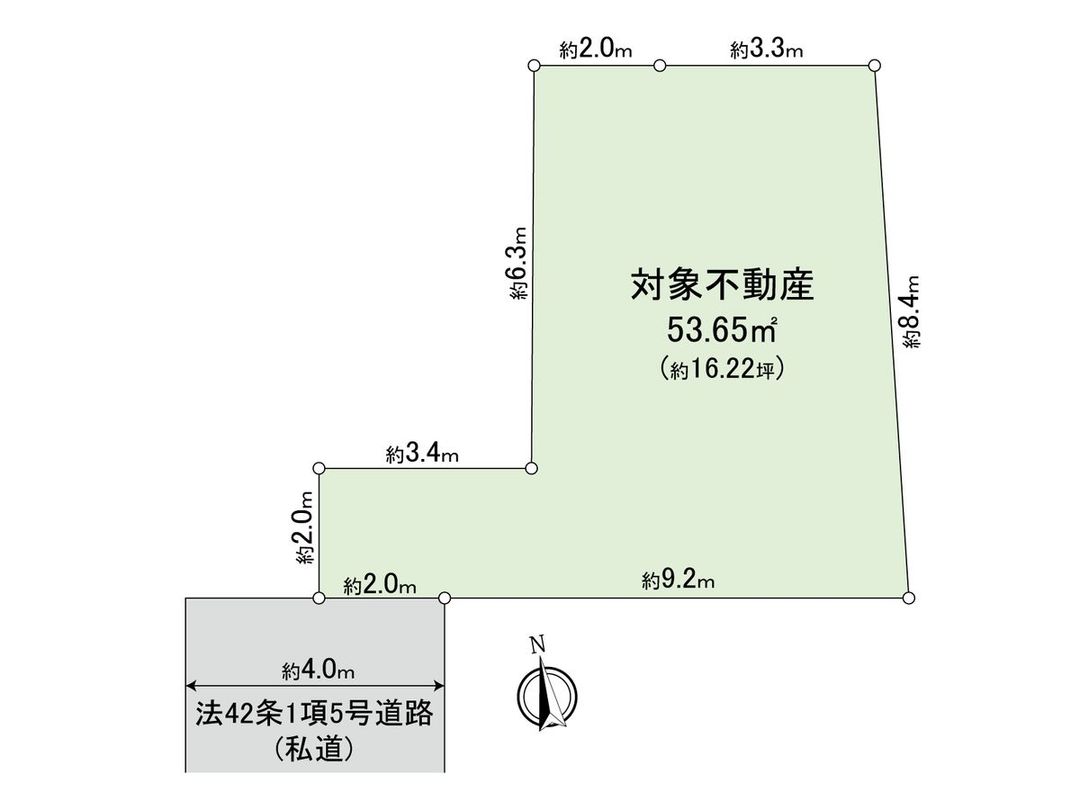 Land for Sale in Fuchu City, Tokyo - 53.65 sqm - Thumbnail 2