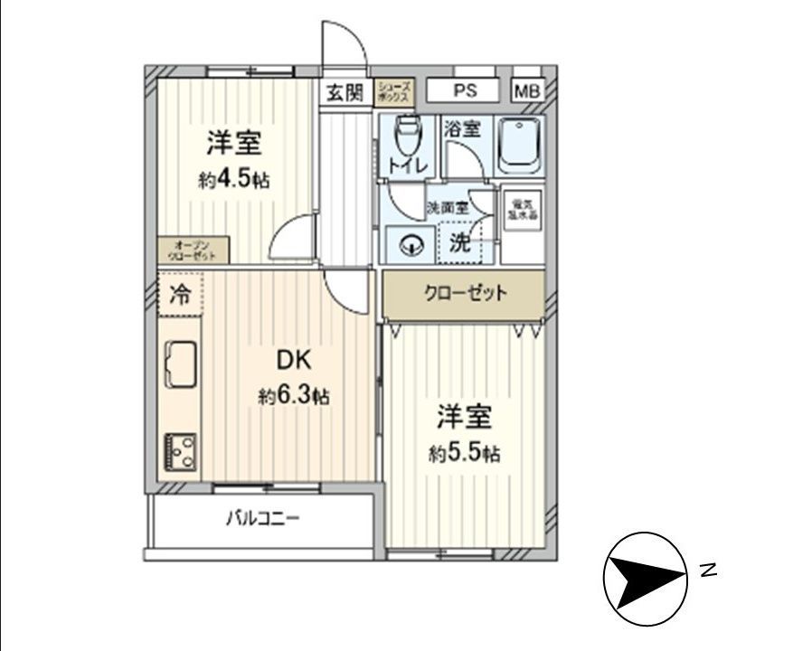 Renovated 2DK Apartment for Sale in Mitaka, Tokyo - Thumbnail 3