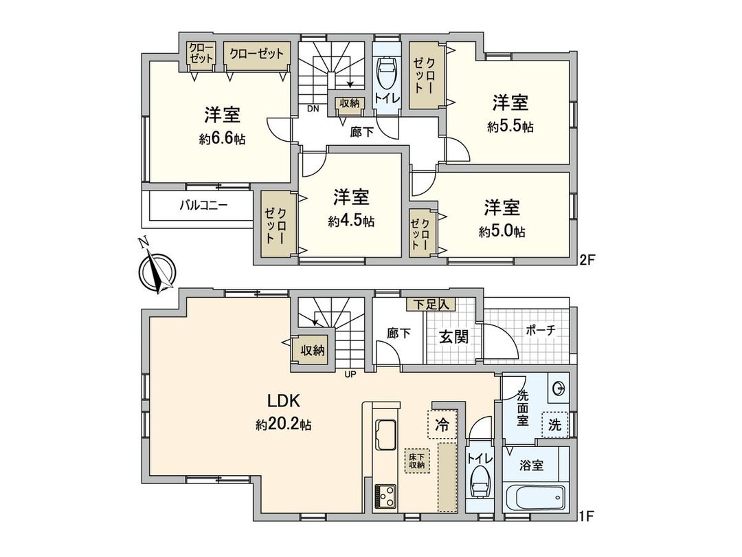 New 4LDK House in Wakō, Saitama - 100.82 sqm, 2026 Build - Thumbnail 3