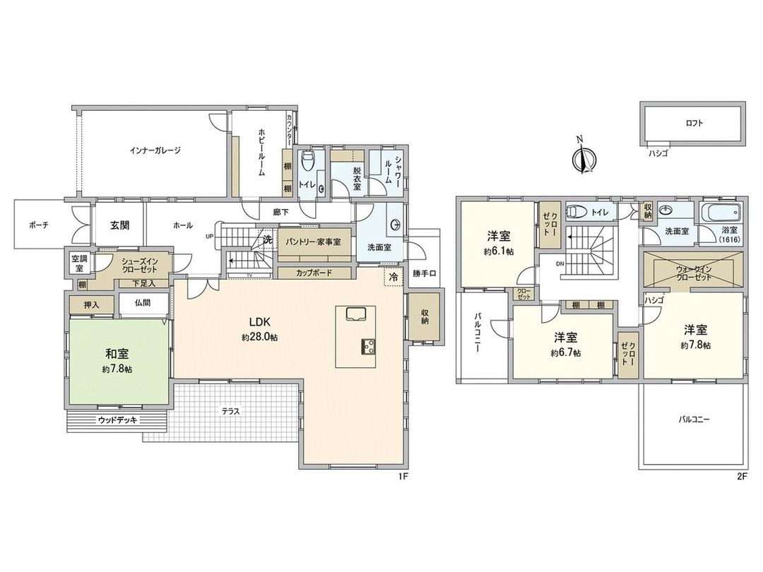 2014 4LDK Detached House in Fukuoka's Ōike, 103-坪 Land - Thumbnail 3