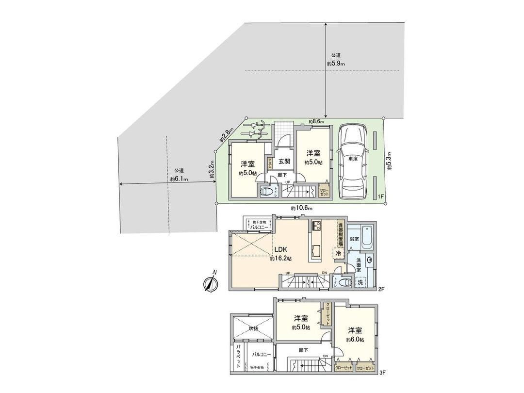 New 4LDK Detached House in Tolo, Saitama - Completion July 2026 - Thumbnail 3