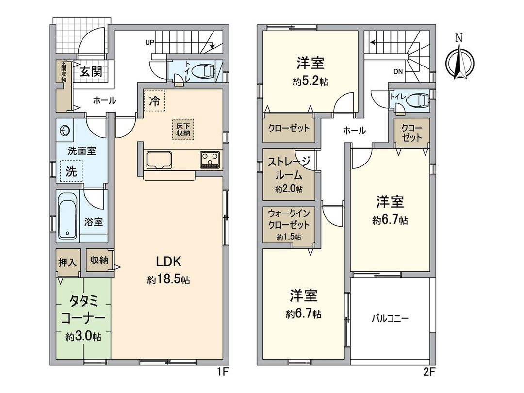 New 3SLDK House in Tahara, Aichi - March 2026 Completion - Thumbnail 3