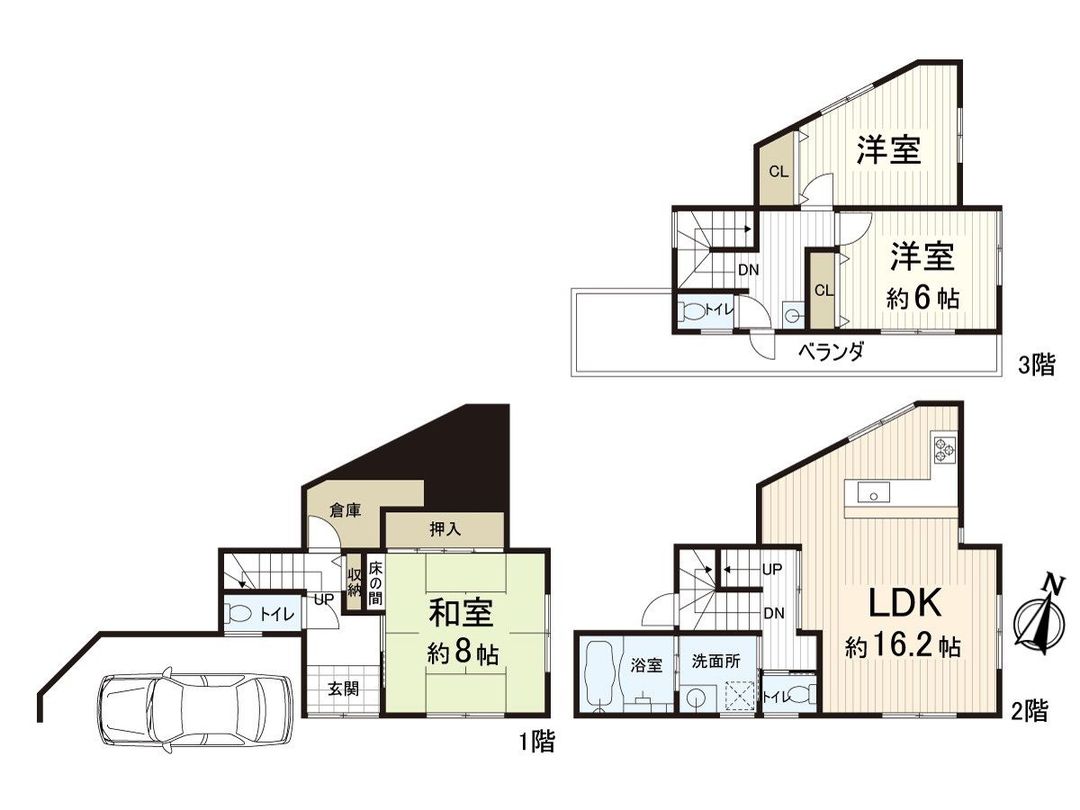 3LDK Detached House for Sale in Higashi-Osaka, Osaka - Thumbnail 3