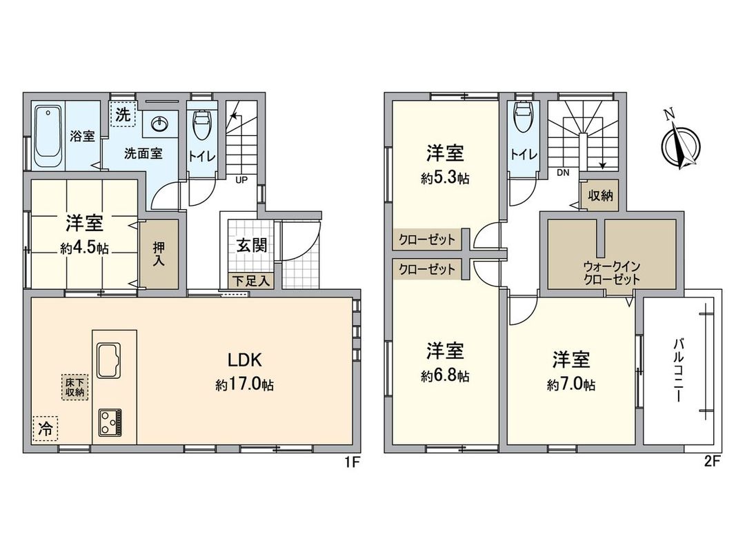 New 4LDK House in Komaki, Aichi | 2026 Build | 100.44 sqm - Thumbnail 3