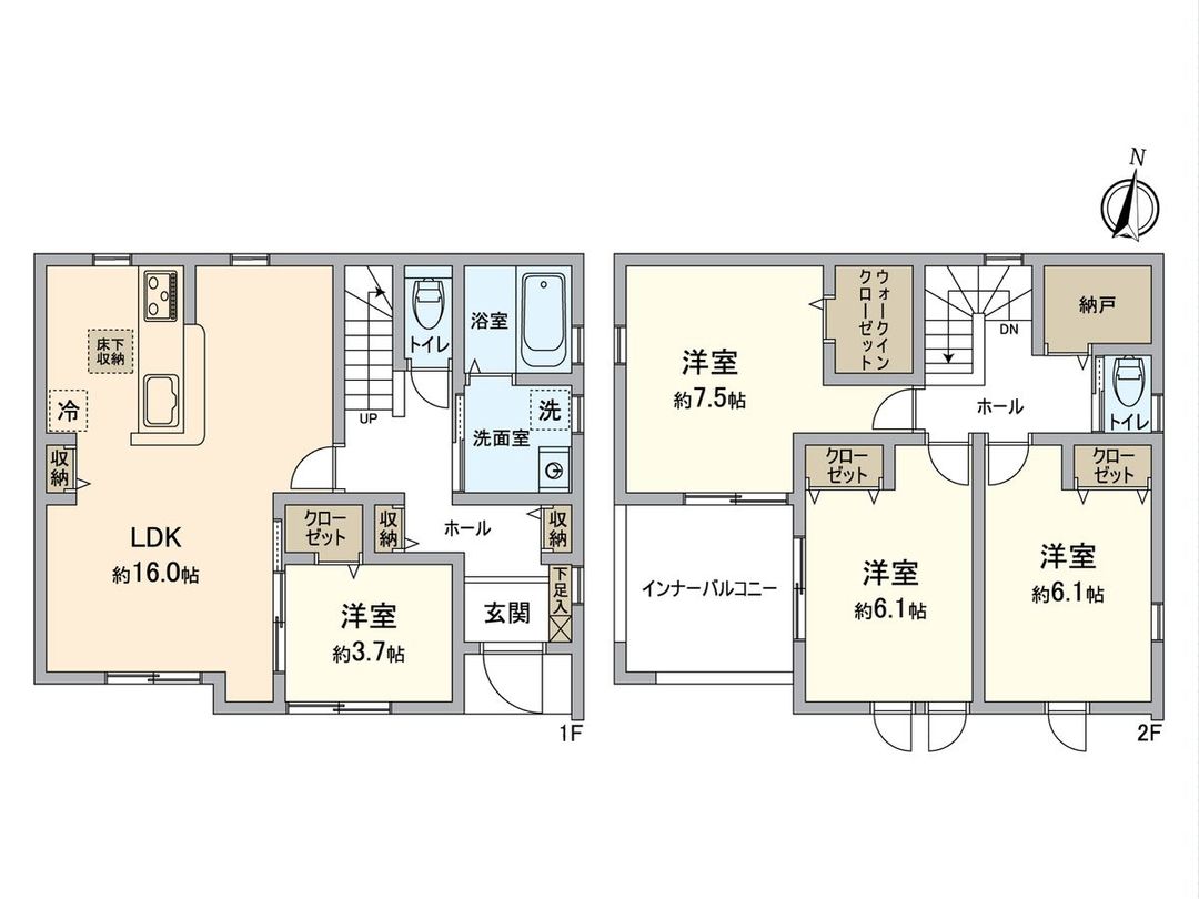 New 4SLDK House in Nisshin City, Aichi Prefecture - Thumbnail 2