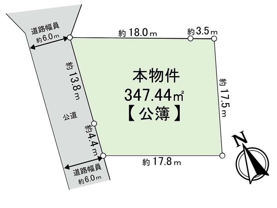 Land for Sale in Oizumi Gakuencho, Nerima, Tokyo - 347.44 sqm - Thumbnail 2
