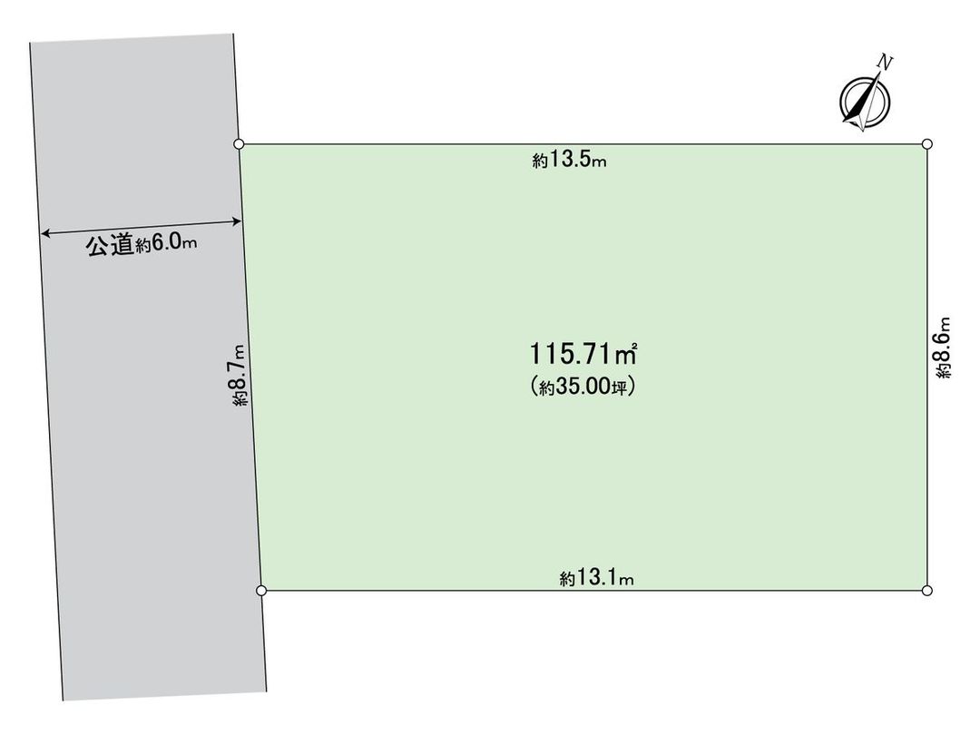 Land for Sale in Hachioji, Tokyo - 115.71 sqm Plot Near Nishi-Hachioji Station - Thumbnail 3