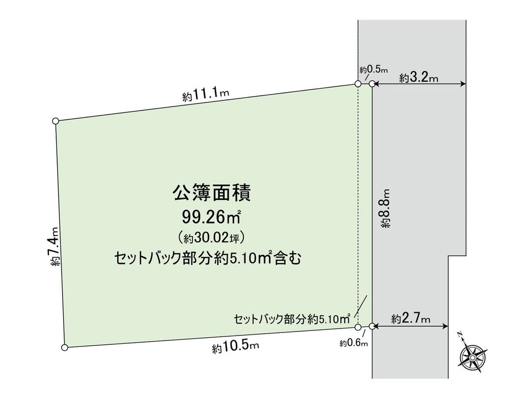 Land for Sale in Suginami Amanuma, Tokyo - 99.26 sqm Plot - Thumbnail 3