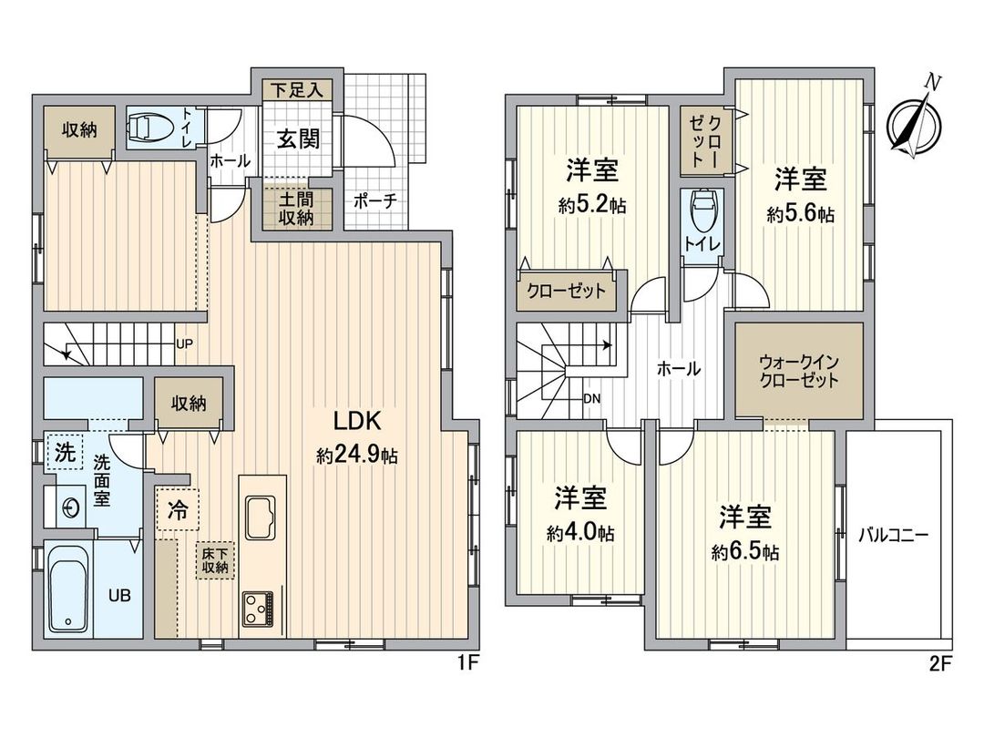 New 4LDK House in Sayama, Saitama | 111.89 sqm, 167.77 sqm Land - Thumbnail 3