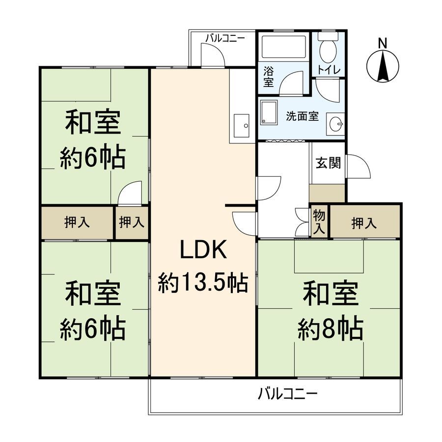 3LDK Used Apartment for Sale in Ibaraki City, Osaka - Thumbnail 3