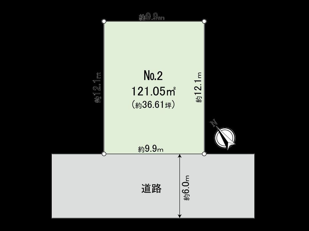 Land for Sale in Kunitachi City, Tokyo - 121.05 sqm Plot - Thumbnail 3