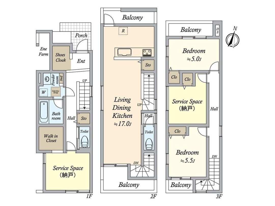 New 2SLDK House in Nakamura-ku, Nagoya - 117.61 sqm - Thumbnail 3