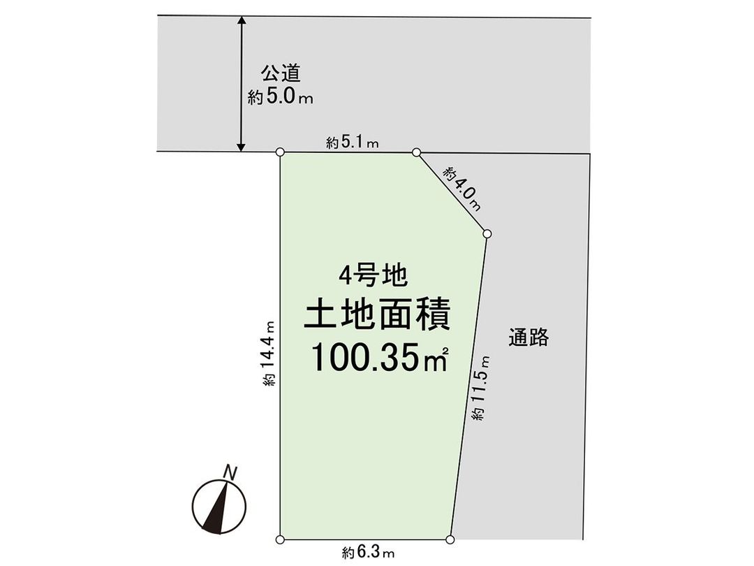 100.35 sqm Building Plot for Sale in Higashikurume, Tokyo - Thumbnail 2