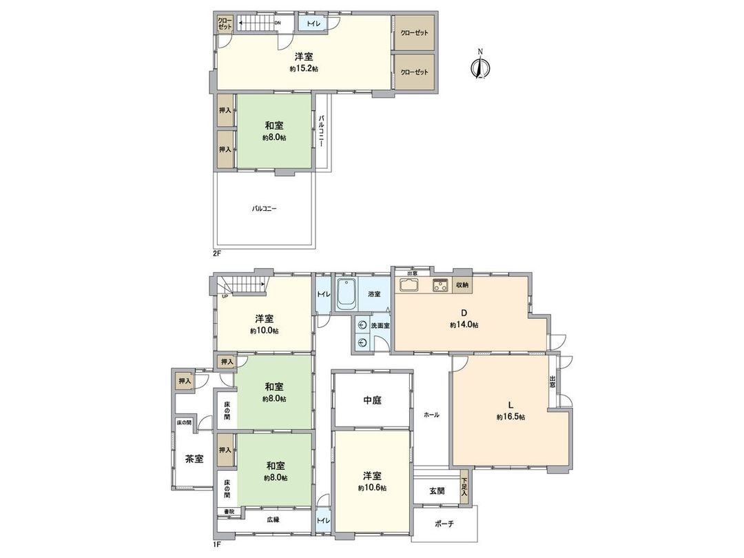 6LDK House with Tea Room in Kasugai, Aichi | 158.64 Tsubo Land - Thumbnail 3