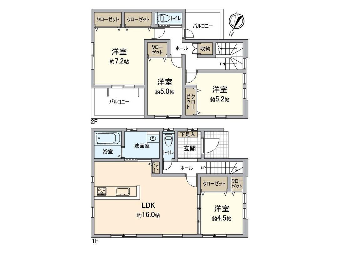 New 4LDK House for Sale Near Chidori Station in Koga - Thumbnail 3