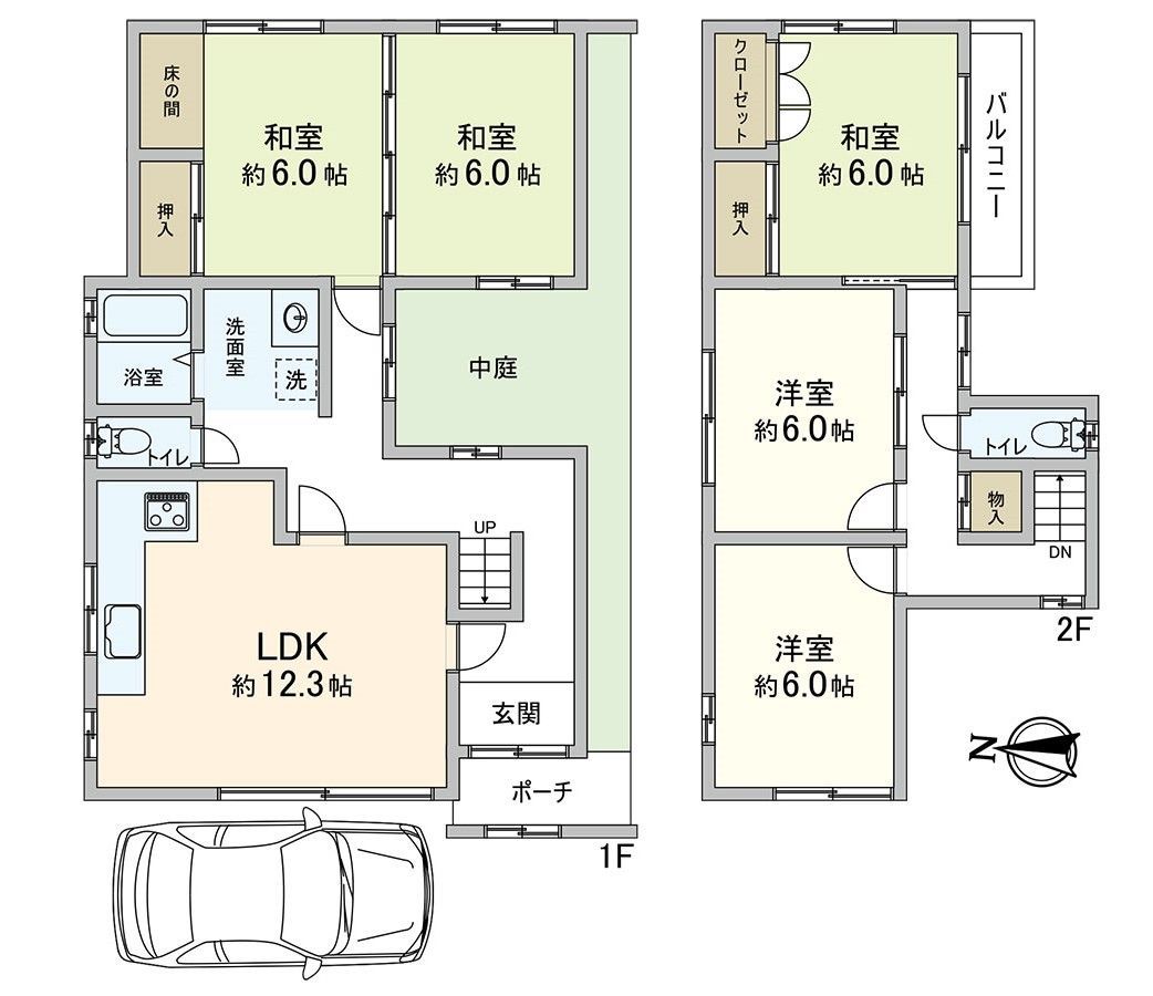 5LDK Detached House for Sale in Sakai Kita Ward, Osaka - Thumbnail 3