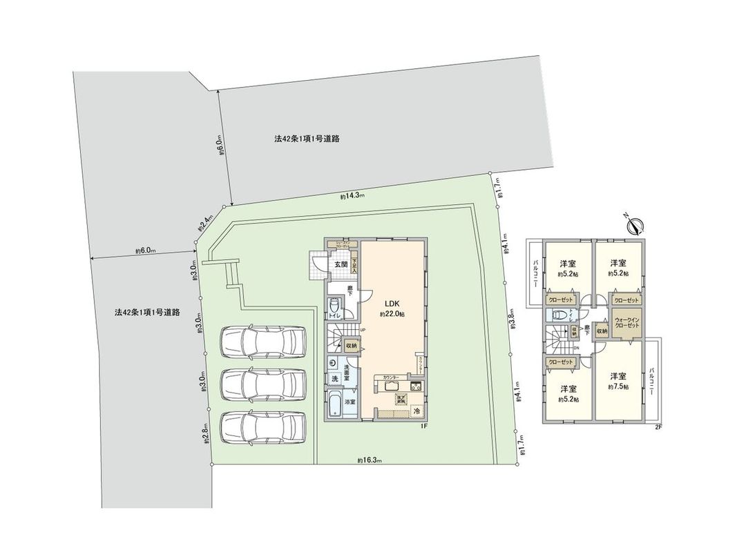 New 4LDK House for Sale in Higashiyamato, Tokyo 109.05m² - Thumbnail 3