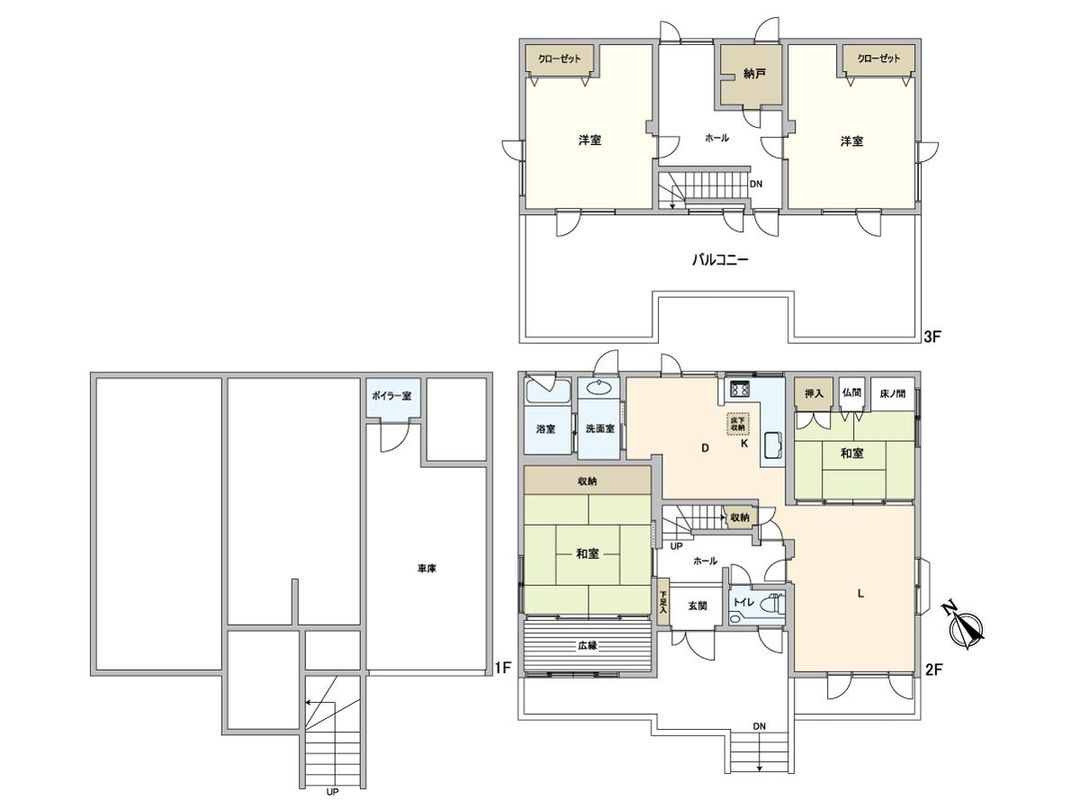 4SLDK Light-Gauge Steel House in Sapporo's Shiroishi Ward - Thumbnail 3