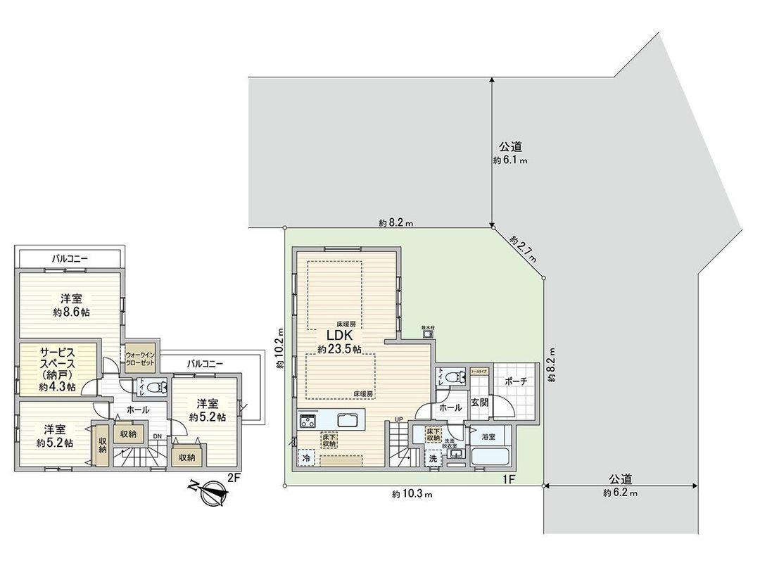 New 3SLDK House in Minami-ku, Saitama 104.79m² - Thumbnail 3