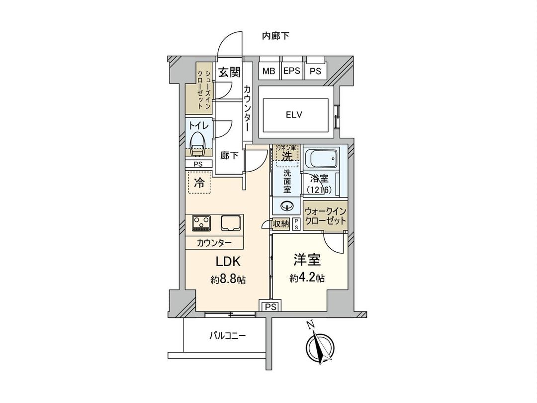Premist Chofu Cross 1LDK Apartment for Sale in Tokyo - Thumbnail 3