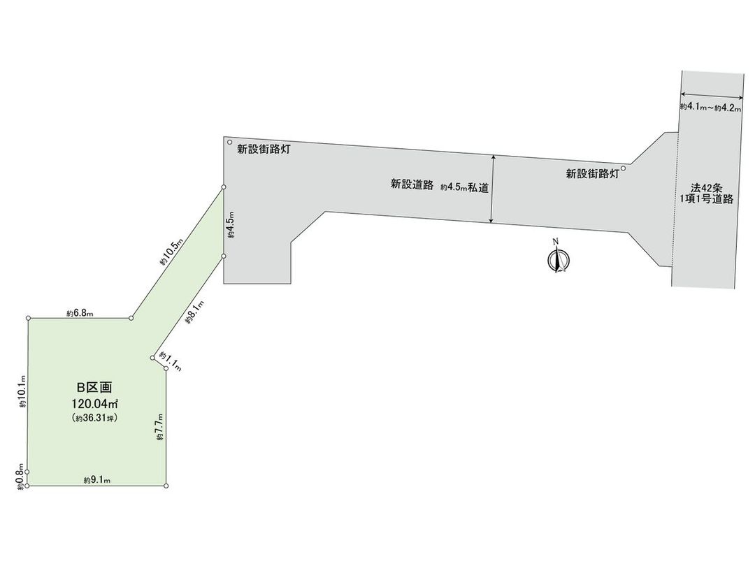 Koganei City Vacant Land for Sale in Tokyo - 120.04 sqm Plot - Thumbnail 2