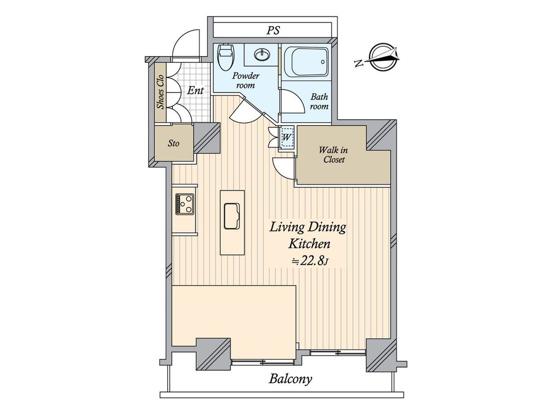 Studio Apartment for Sale in Naka-ku, Yokohama - 57.23 sqm - Thumbnail 3