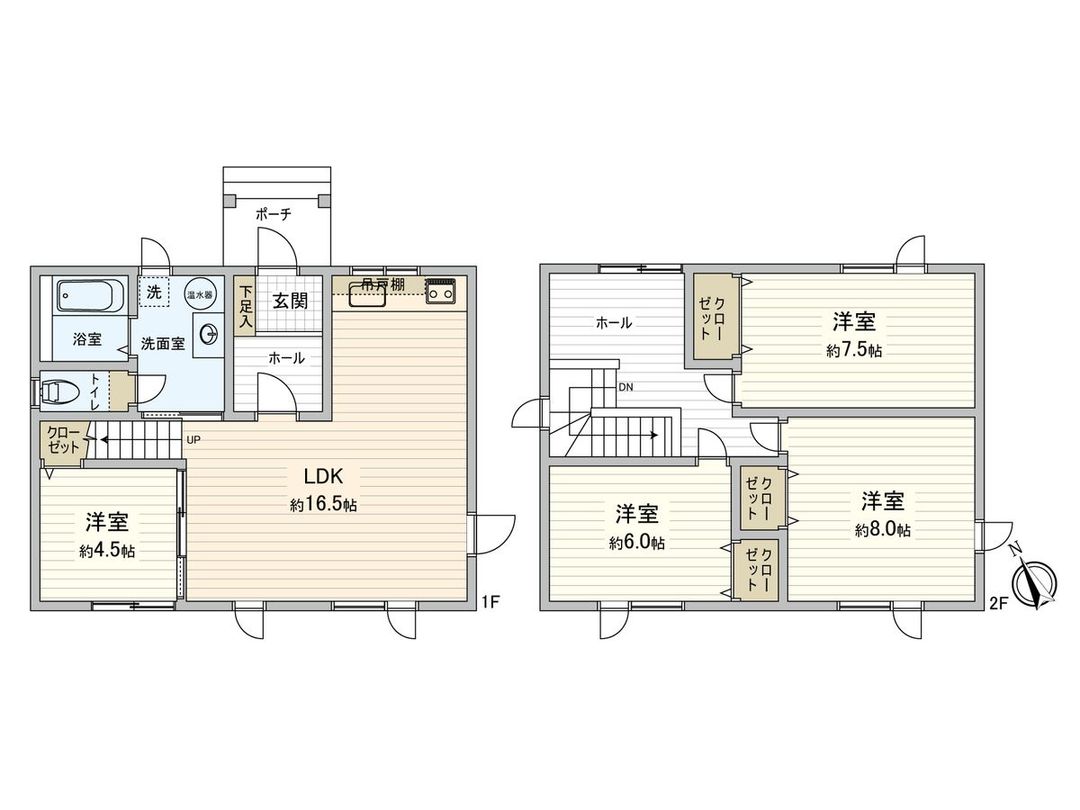 4LDK Detached House in Atsubetsu, Sapporo | 104.34 sqm - Thumbnail 3
