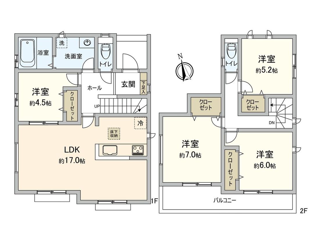 New 4LDK House in Kitagoya City, Aichi - 2026 Completion - Thumbnail 2