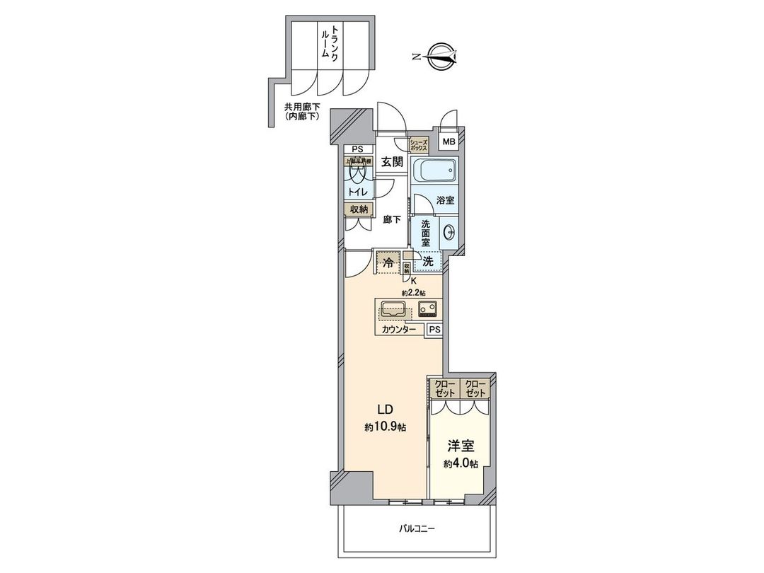 1LDK Apartment for Sale in Chuo Ward, Osaka - Thumbnail 3