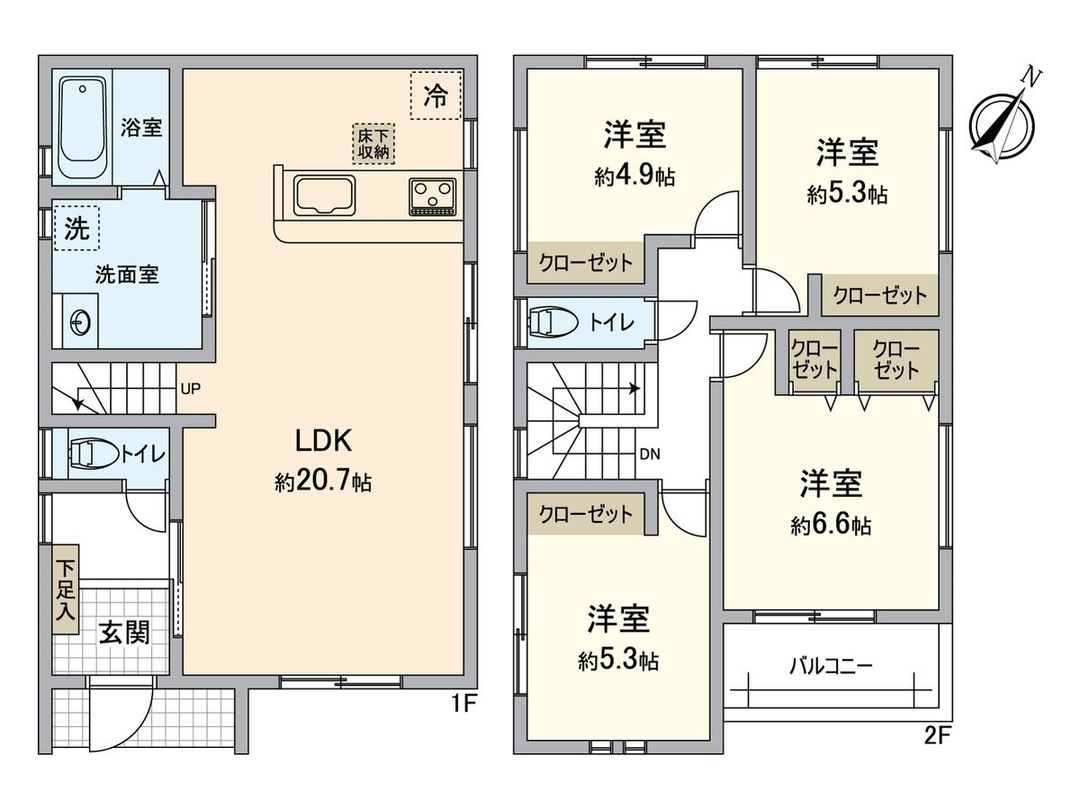New 4LDK House in Kasugai, Aichi - Spacious Family Home - Thumbnail 3