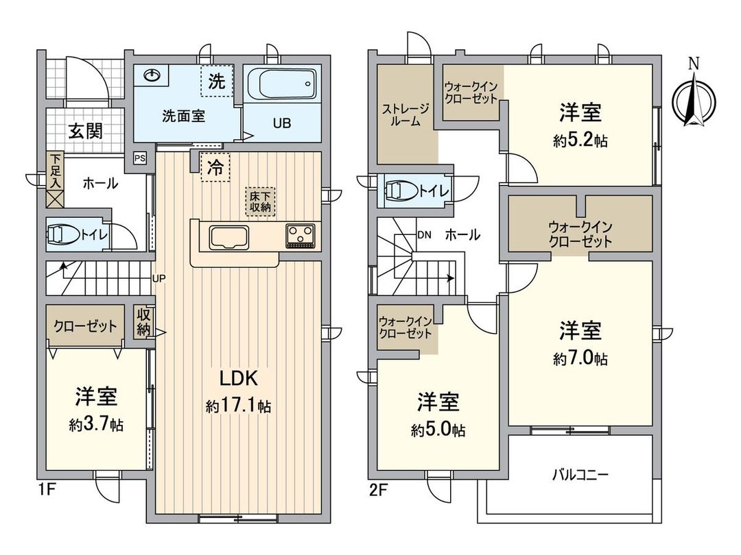 New 4SLDK House in Ichinomiya, Aichi | 2025 Build - Thumbnail 3
