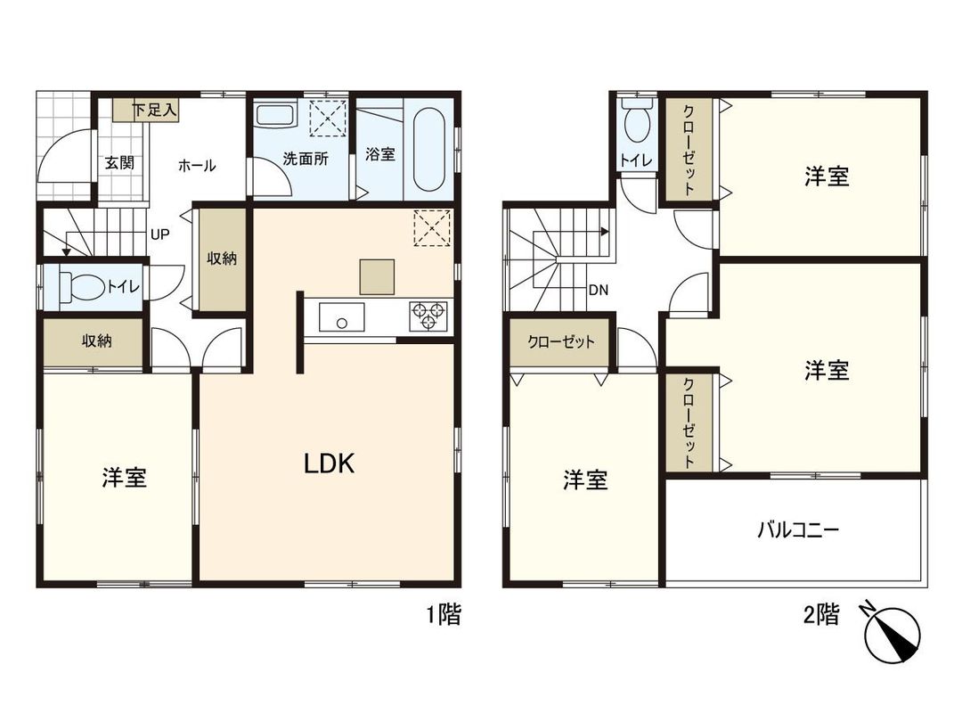 Renovated 4LDK House in Kamagaya Near Shin-Kamagaya Station - Thumbnail 2