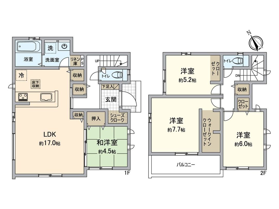 New 4LDK House in Funabashi, Chiba - Feb 2026 Completion - Thumbnail 2