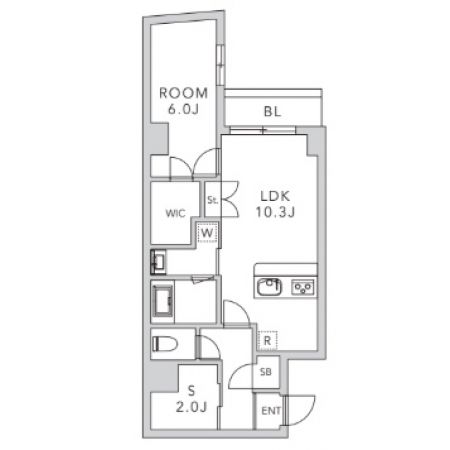 1SLDK Apartment for Rent in Nakameguro, Meguro-ku, Tokyo - Thumbnail 3