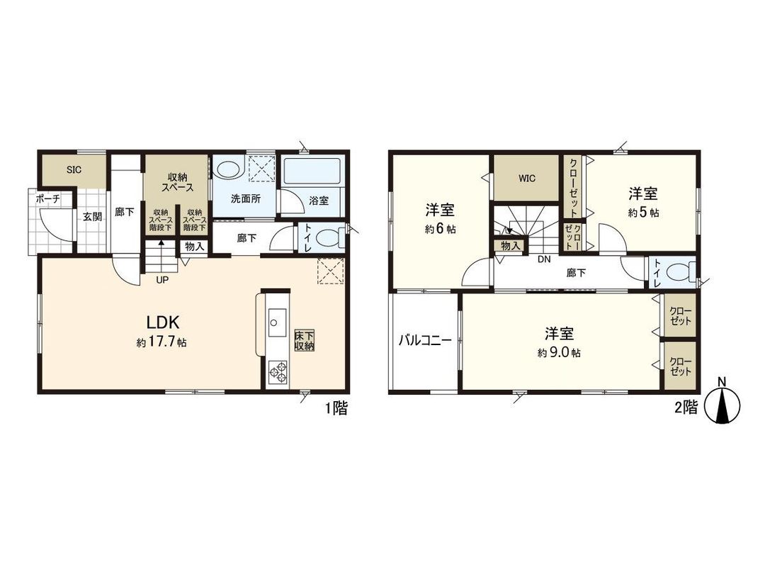 Modern 3LDK Detached House for Sale in Tagajo, Miyagi - Thumbnail 3