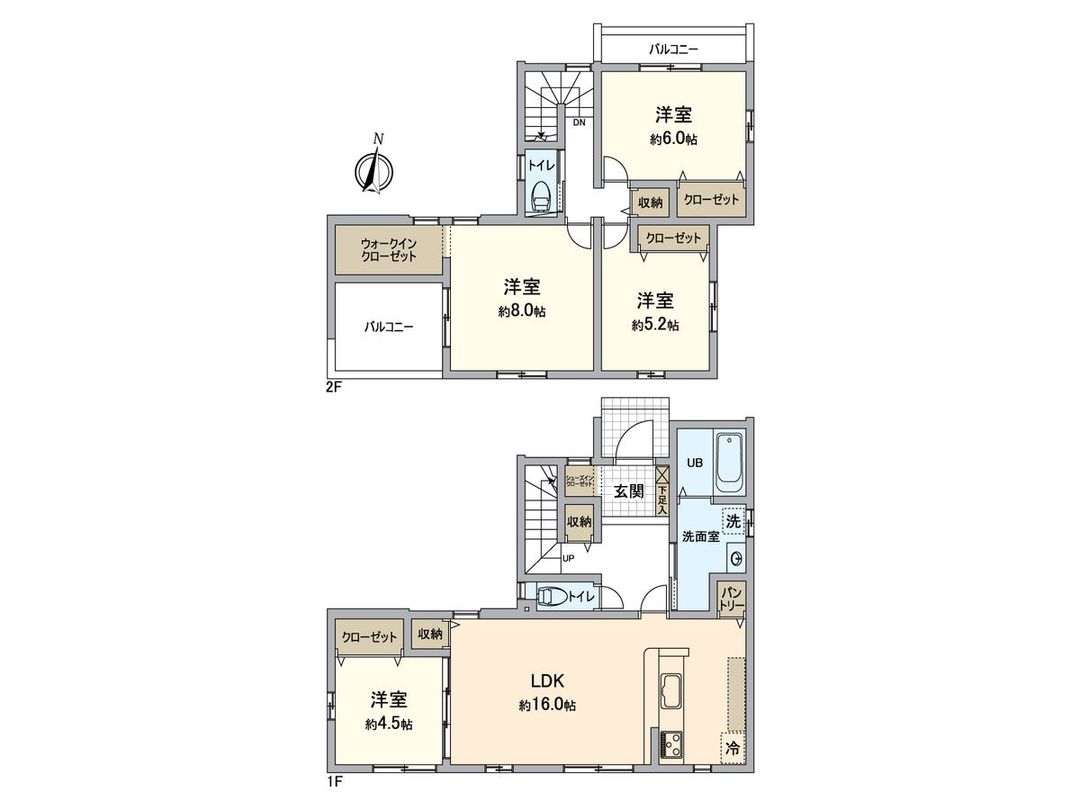 Newly Built 4LDK House in Kita Ward, Okayama City - Thumbnail 3