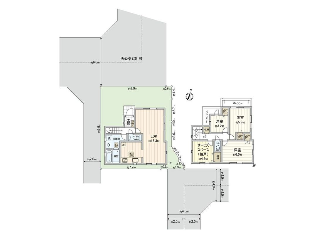 New 3SLDK House in Nerima, Tokyo - 87.78m² - Thumbnail 3