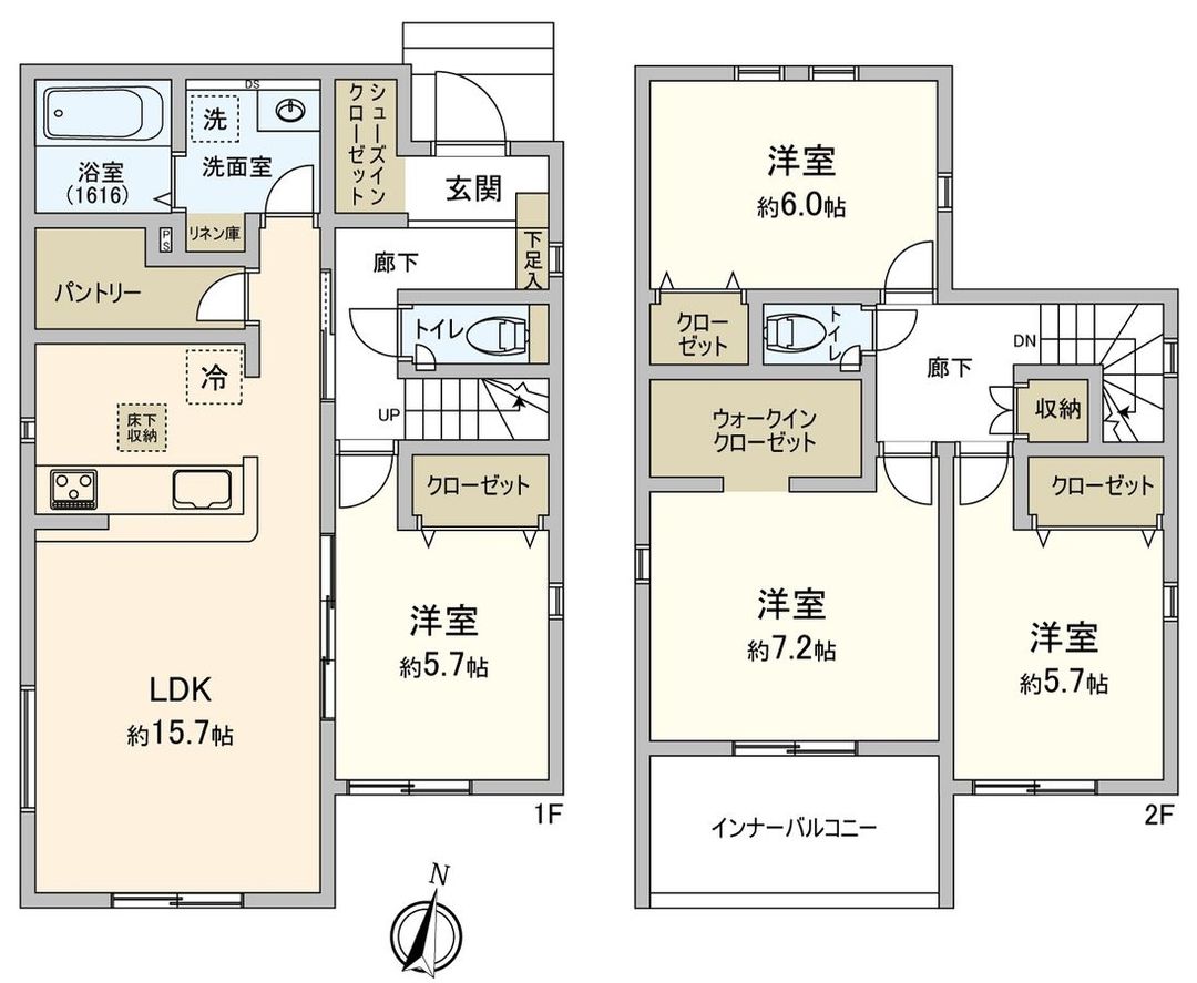 New 4LDK House for Sale in Anjo City, Aichi - Walk to Sakurai Station - Thumbnail 3