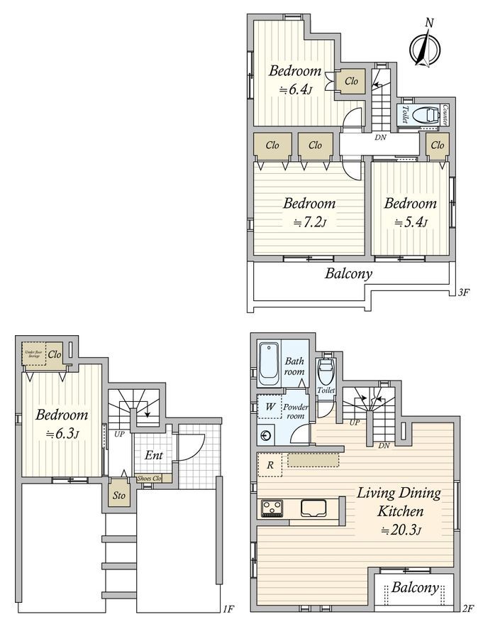 New Build 4LDK House in Yada, Nagoya, Aichi Prefecture - Thumbnail 2