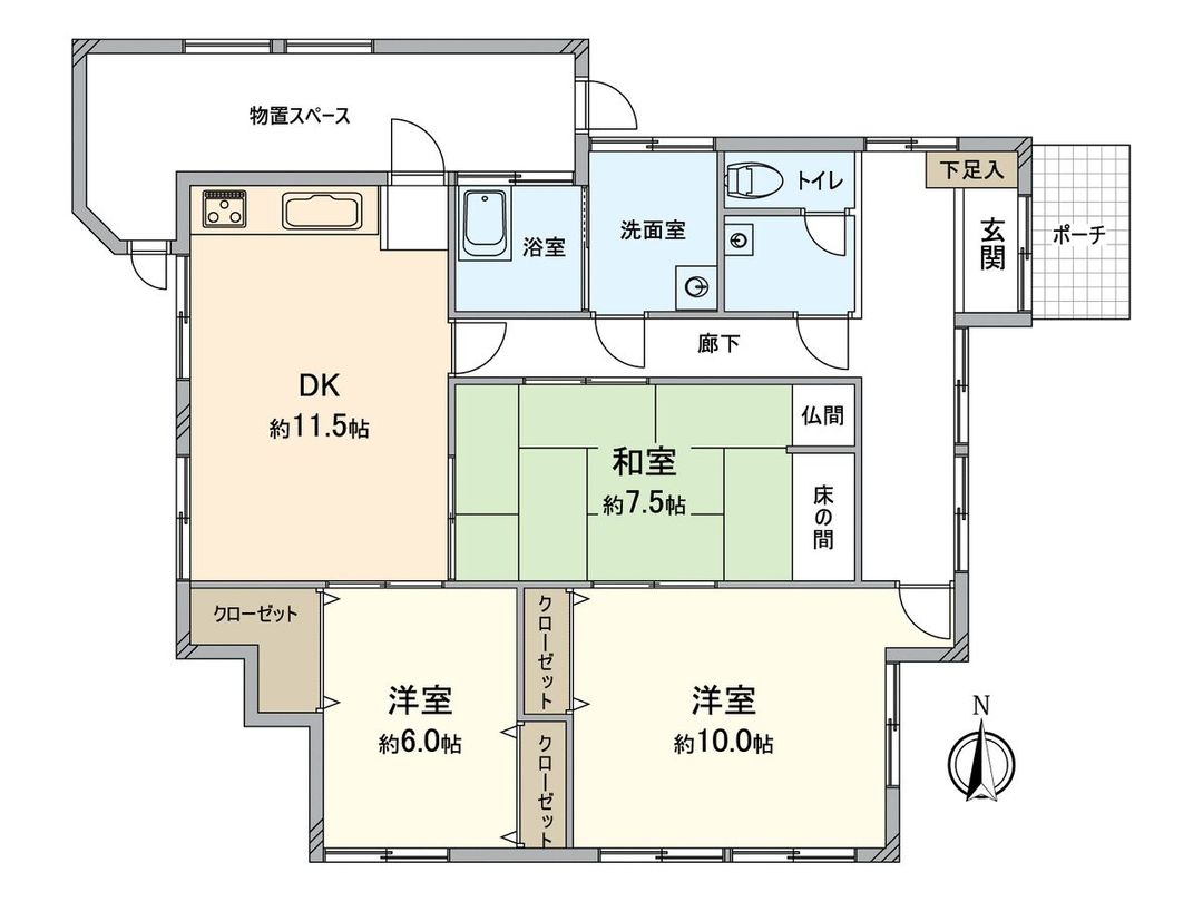 3DK House on 410 sqm Land in Higashi-ku, Fukuoka - Thumbnail 3