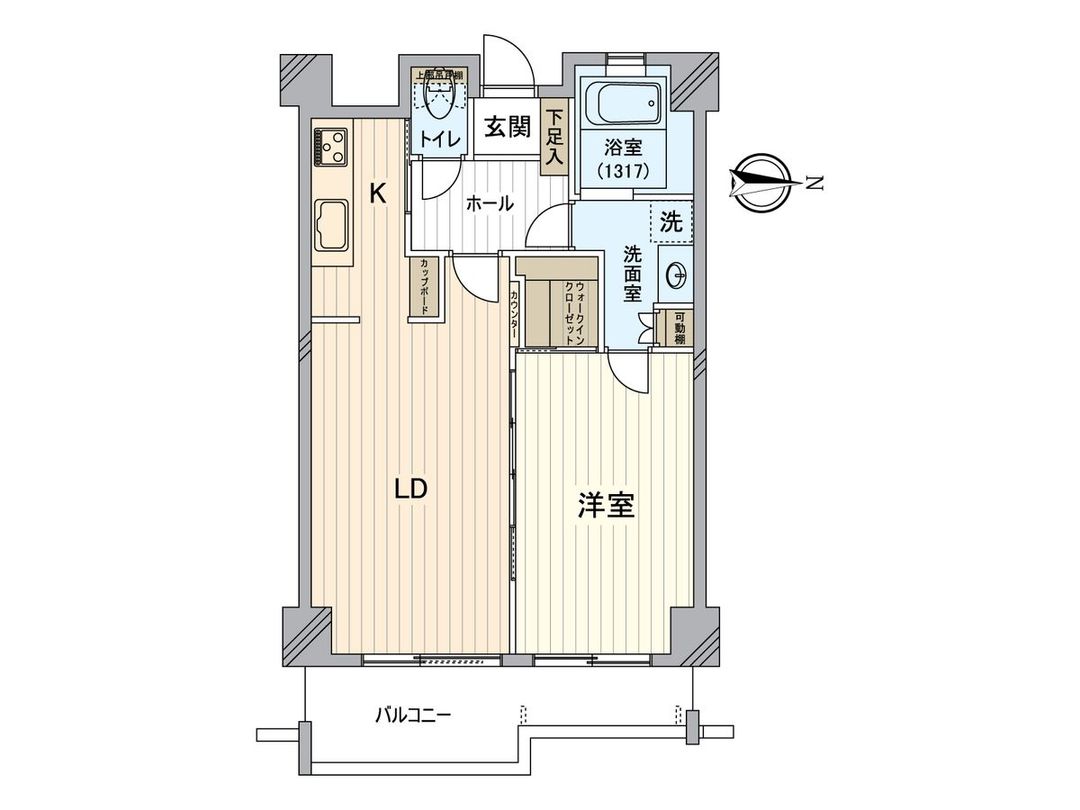 1LDK Condominium in Higashi-Shinsaibashi, Chuo Ward, Osaka - Thumbnail 3