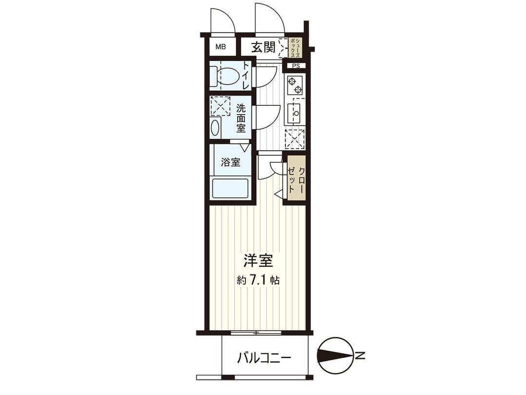 Resale 1K Apartment for Sale in Kita-ku, Osaka - Investment Property - Thumbnail 3