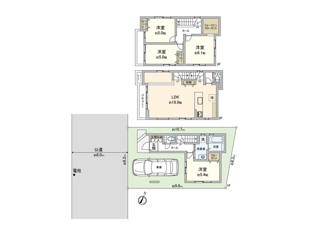 New 4LDK House in Miyahara, Saitama - Completion 2026 - Thumbnail 2