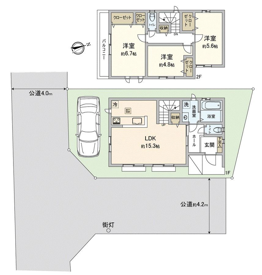 New 3LDK House in Kawagoe, Saitama - Seismic Grade 3 - Thumbnail 3