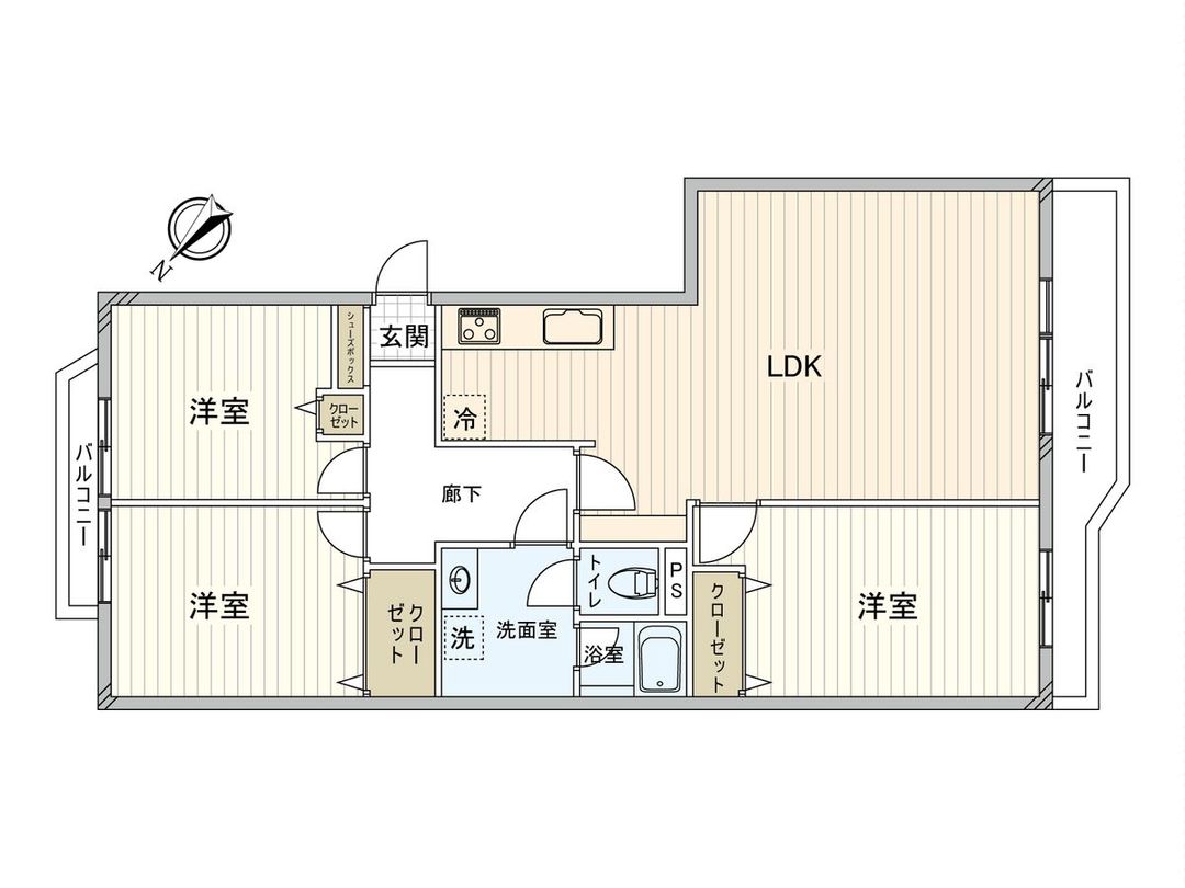 Renovated 3LDK Apartment in Itabashi, Tokyo | 86.21 sqm - Thumbnail 3