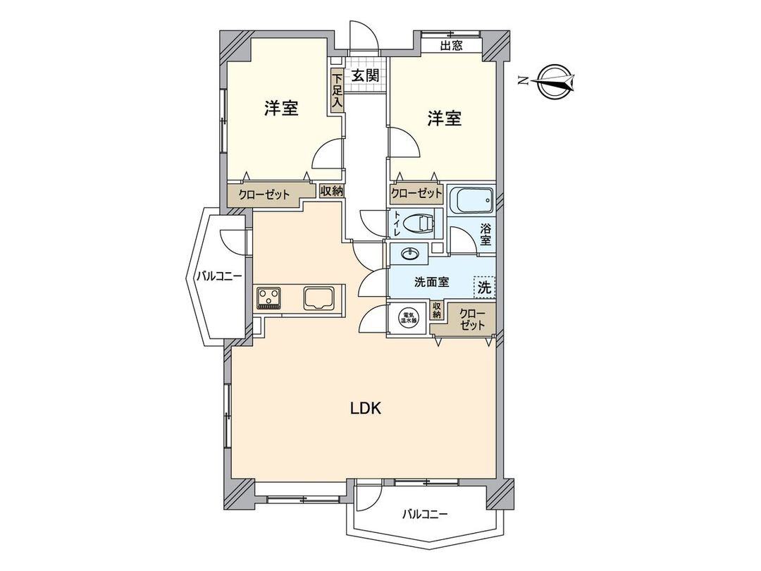 2LDK Apartment for Sale in Fukuoka City Higashi Ward - Thumbnail 3